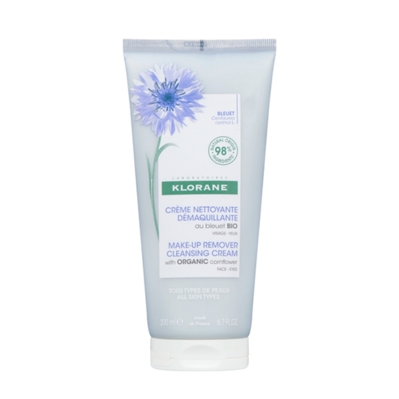 Klorane make-up remover cleansing cream with organic cornflower 200ml NEW - Picture 1 of 3